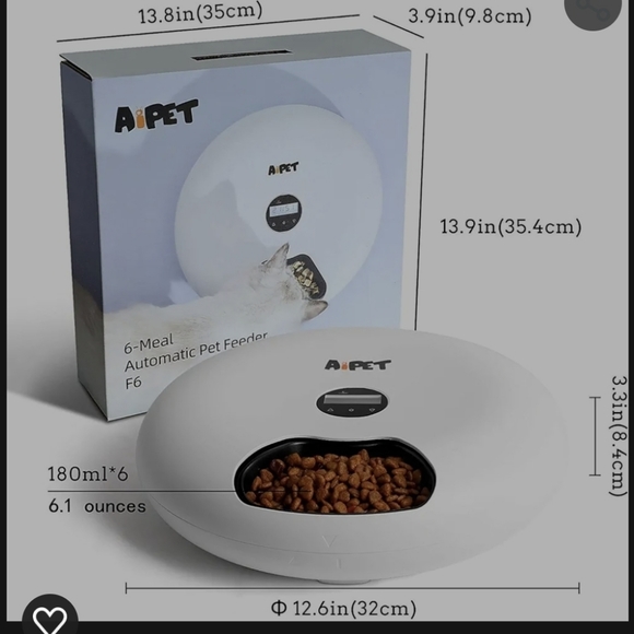 Aipet Timed Automatic Pet Feeder - Picture 4 of 6